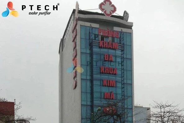 Hệ thống xử lý nước thải phòng khám đa khoa Kim Mã